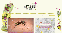 Desktop Screenshot of lepassejardins.fr